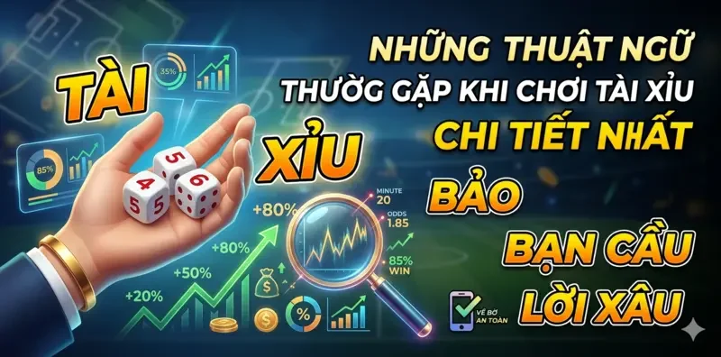 Những Thuật Ngữ Thường Gặp Khi Chơi Tài Xỉu